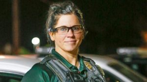 Brenham police Officer Tiffany Anderson